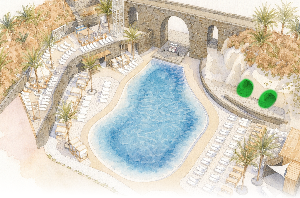 Lagoon Beach Club - Fuerteventura, cuevas