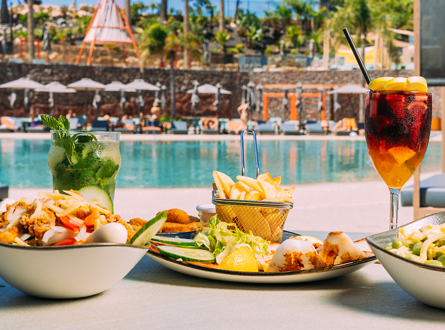 Lagoon Beach Club - Gastronomía